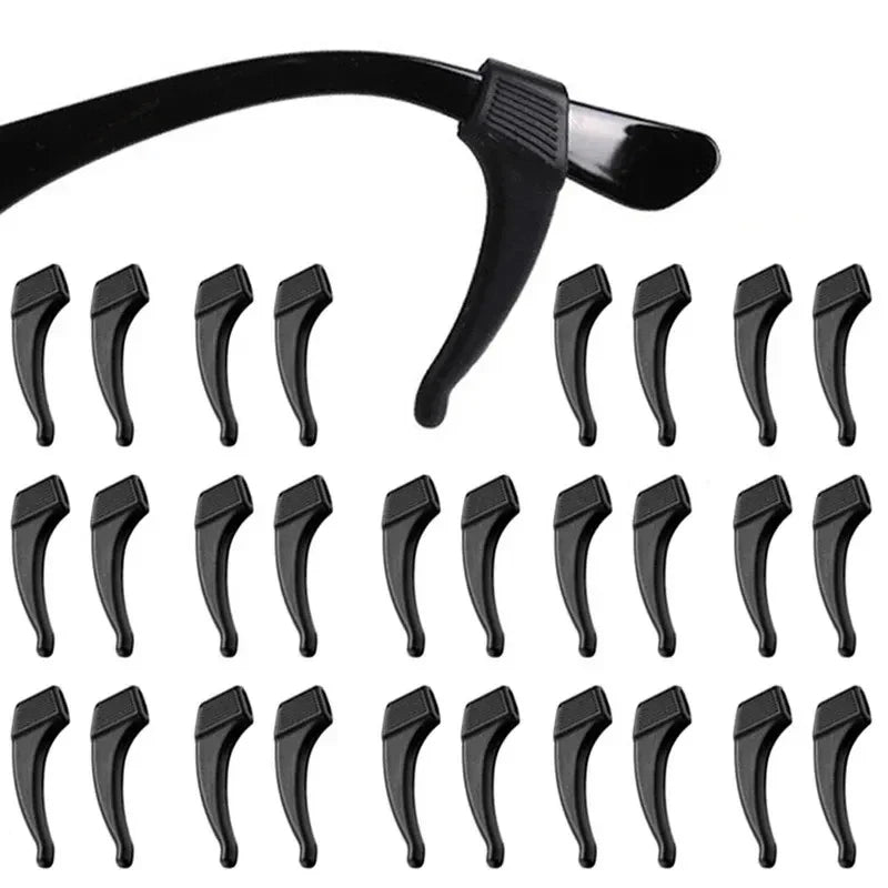 5-15pairs Silicone Anti-slip Glasses Leg Ear Sleeve Bracket Fastener Eyeglasses Accessories Grip Anti-fall Eyewear Holder