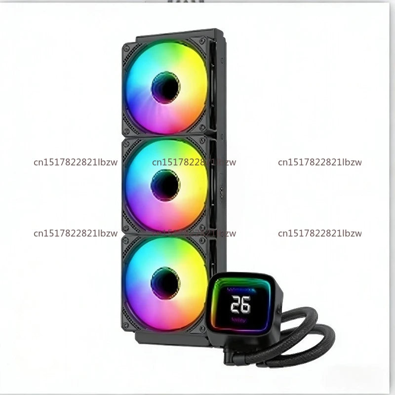 integrated water-cooled CPU radiator argb chassis fan