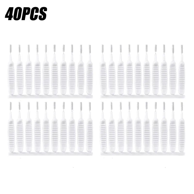 10-100Pcs Shower Cleaning Artifact Nozzle Cleaning And Dredging Needle Shower Cleaning Brush