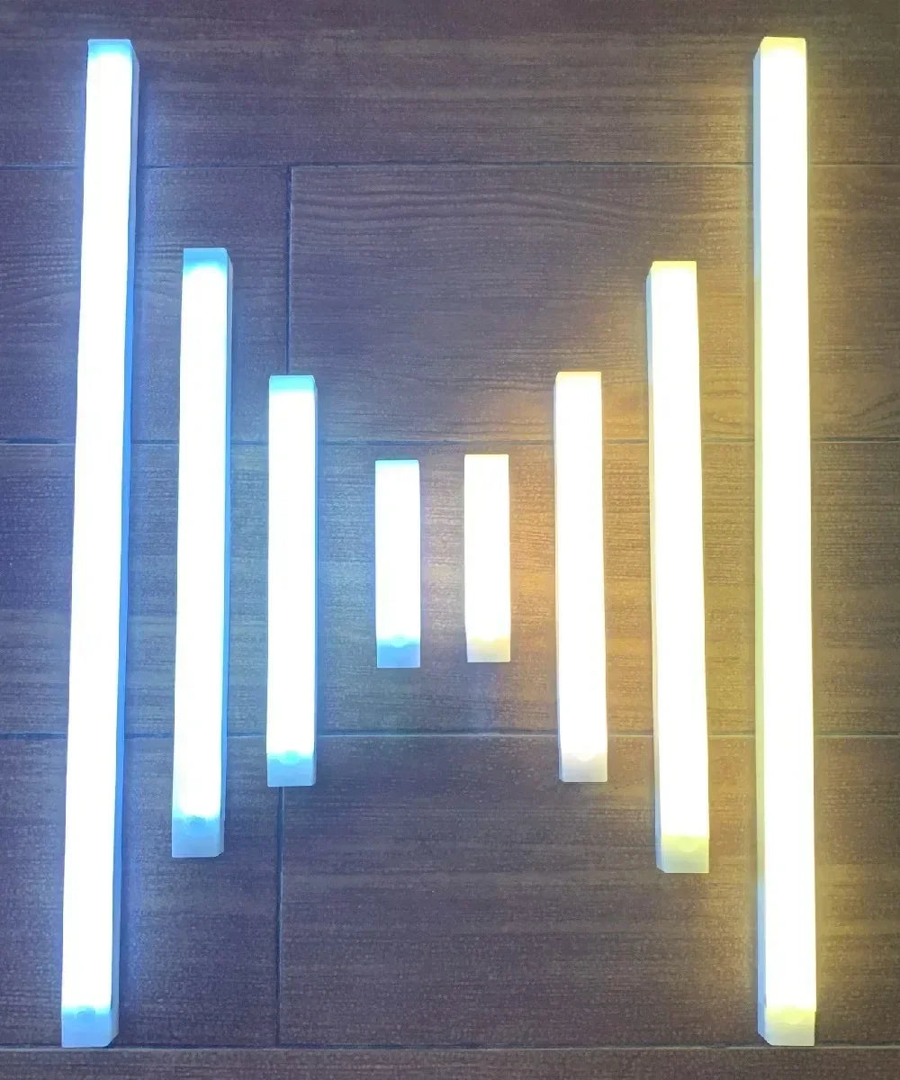 Kitchen Usb Rechargeable Led Lamp LED Night Light With Motion Sensor Cupboard for Cabinets Home and Decoration Lights Wardrobe