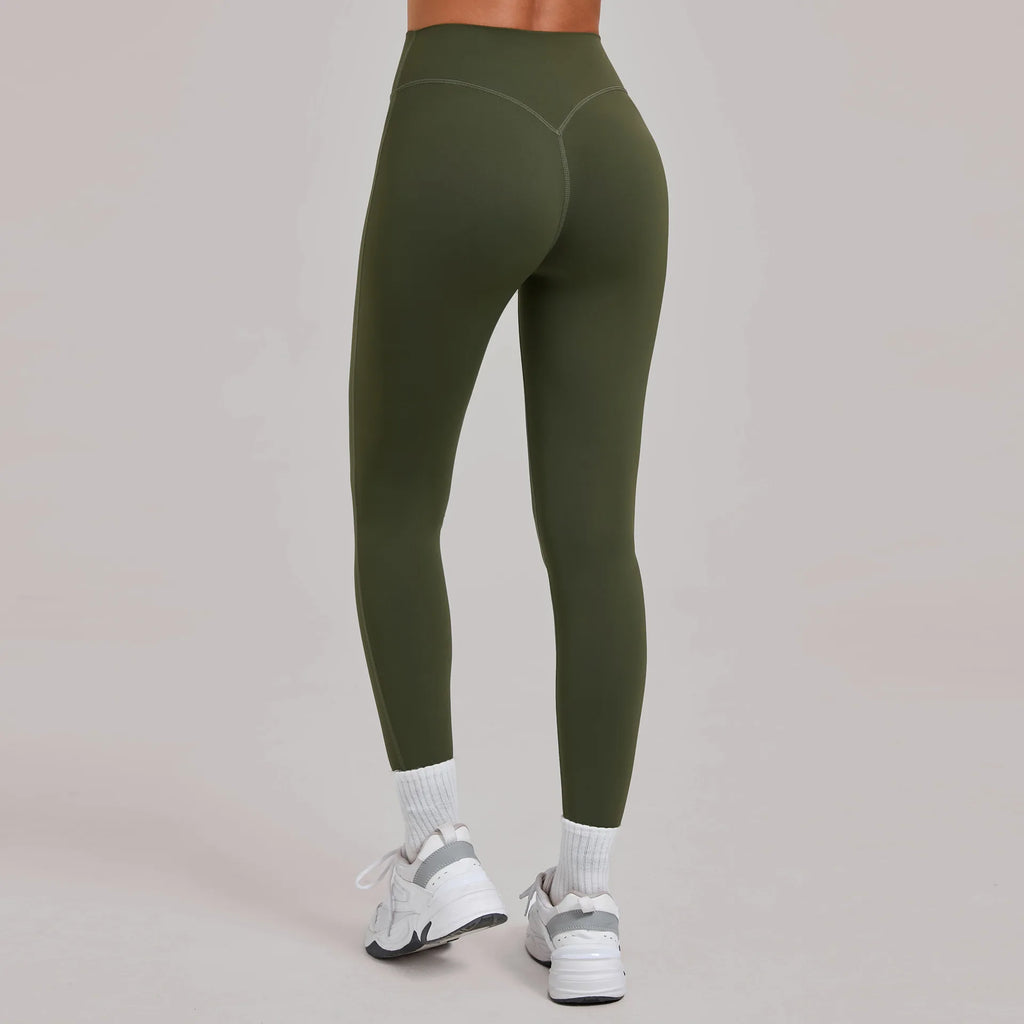 Women's Gym Workout Trousers Hip-lifting Quick-dry Yoga Pants Slimming Tight-fitting Fitness Outdoor Running Sports Long Pants