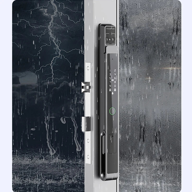 Waterproof 3D Face Recognition smart Door Lock TTlock WiFi Unlock Digital Smart Lock Fingerprint Key Card Nfc Phone Unlock Lock