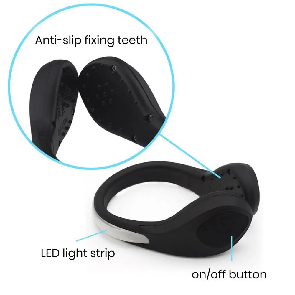 Shoe Clip Lamp Multiple Lighting Modes LED Shoes Light Simple Installation Sports Shoe Light  Night Running Shoe Safety Light