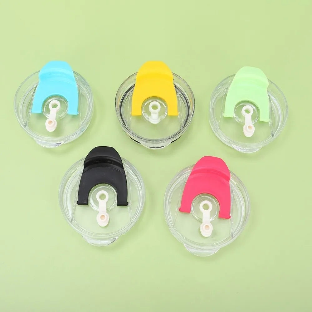 Modern 40oz Water Bottle Cover Transparent Splash Spill Proof Cup Cap Replacement Double Drink Lid Water Cup Accessories