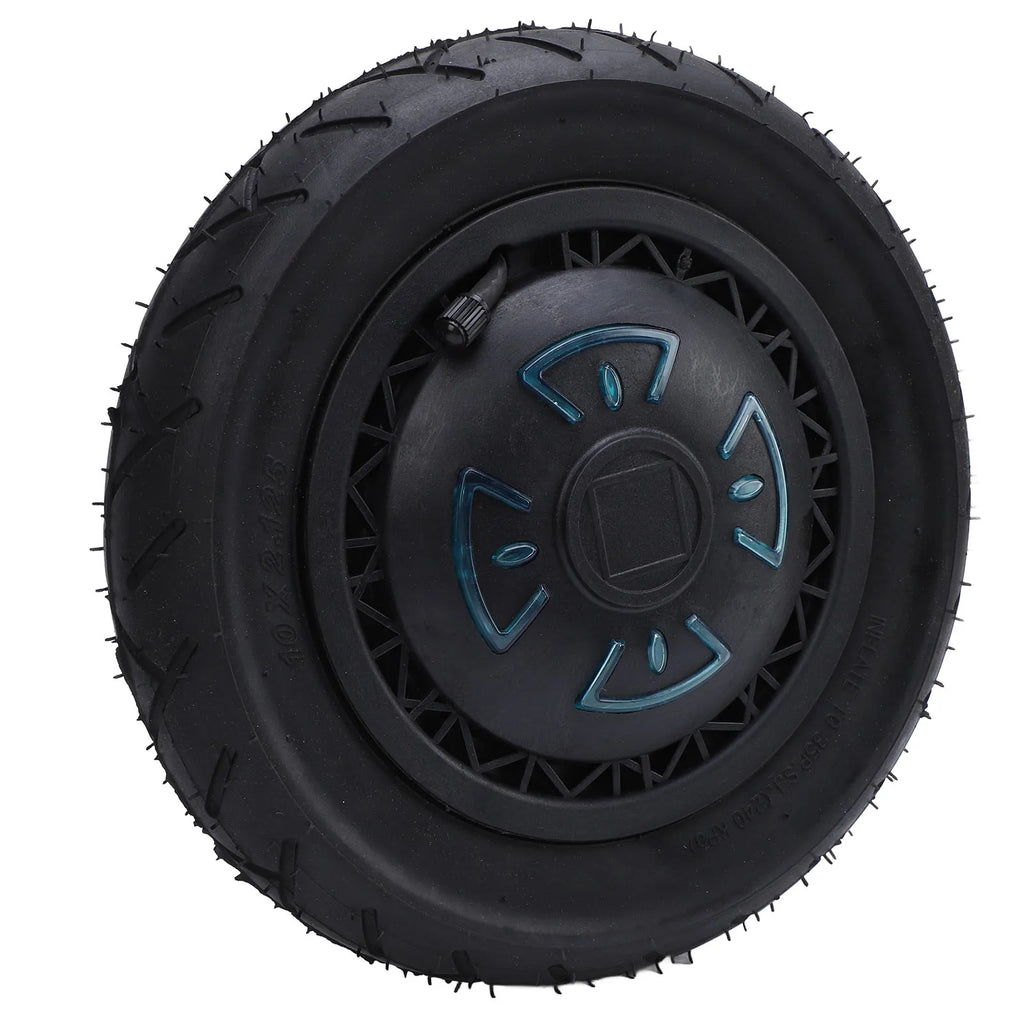Electric Scooter Motor Wheel Noiseless Rubber Aluminum Alloy Scooter Hub Motor 10 Inch  Brushless Shock Absorbing for DIY