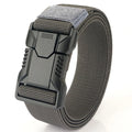 1pc Lightweight Tactical Quick-Release Buckle Belt Workwear Wear-resistant Outdoor Commuting Military Training Pants Belt