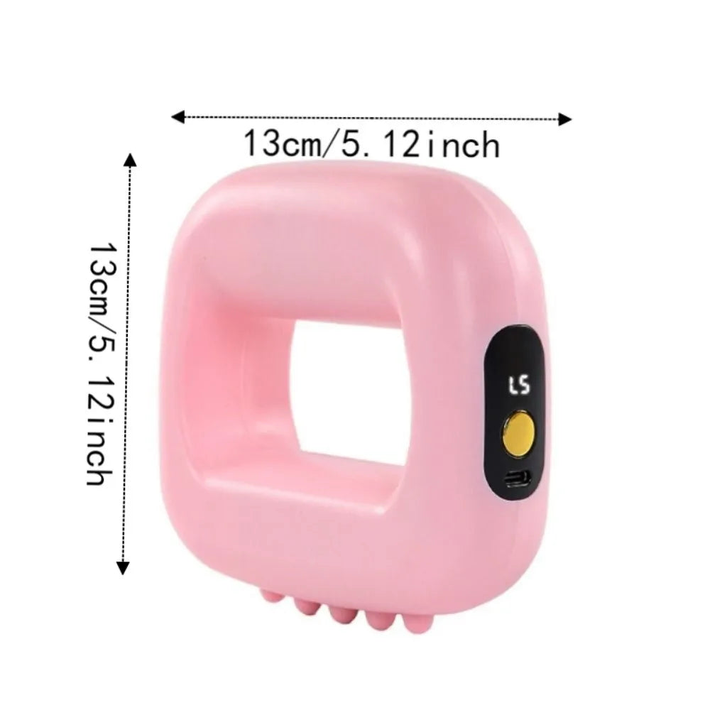 Portable Electric Fascia Massage Ring Ergonomic Fat Burning Electric Body Slimming Machine Adjustable Speed with Belt