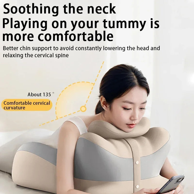 Multi Functional Sleeping Pillow Ergonomic Pillow Play With Mobile Phones Read Books Sleeping Pillow Cushion