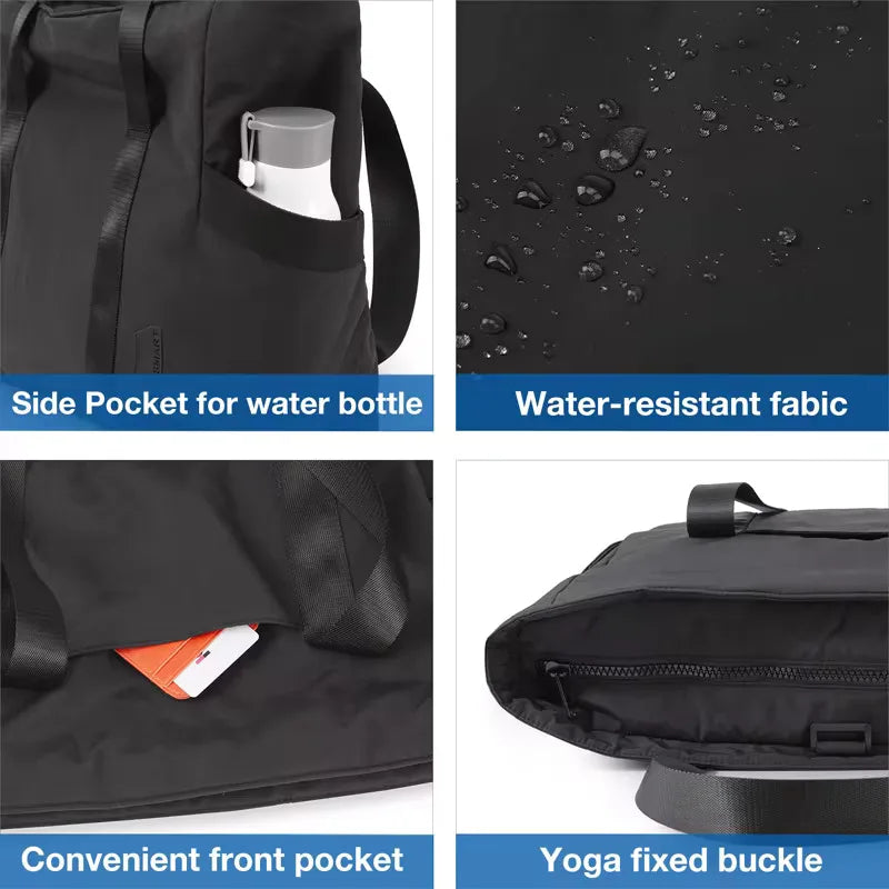 Women Tote Bag Waterproof Travel Duffel Bag Lightweight Shoulder Weekender Overnight Bag for Gyms Weekend Getaway