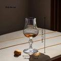 1pcs Whiskey Glass  Luxury Snifter Tasting Tumbler for Bourbon Scotch Cognac Elegant Clear Wine Glasses for Bar & Home Gift