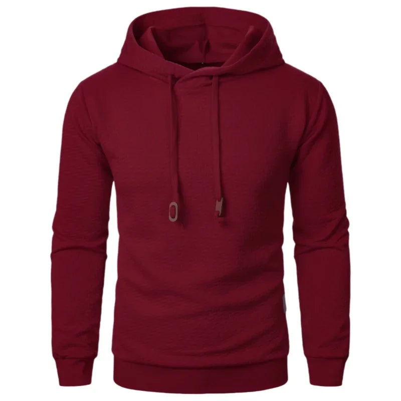 Spring Autumn Warm Sweatshirts Men Casual Hoodies Pullover Slim Fit Hooded Shirt Sweatshirt New Hoodie Streetwear Male Clothes