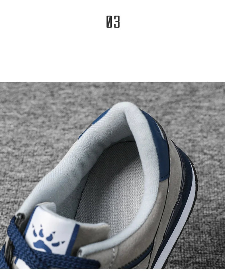 Men's and Women's Shoes Spring and Summer Leather Breathable Forrest Gump Shoes Men's Sports and Leisure Travel Running Shoes Me