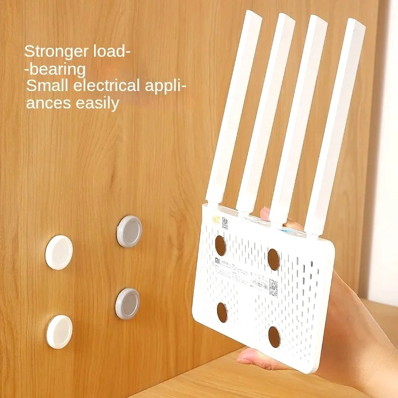 Magnetic Remote Control Holder Wall Mount Adhesive Remote Control Holder Strong Hold Tv Remote Holder for Home Office