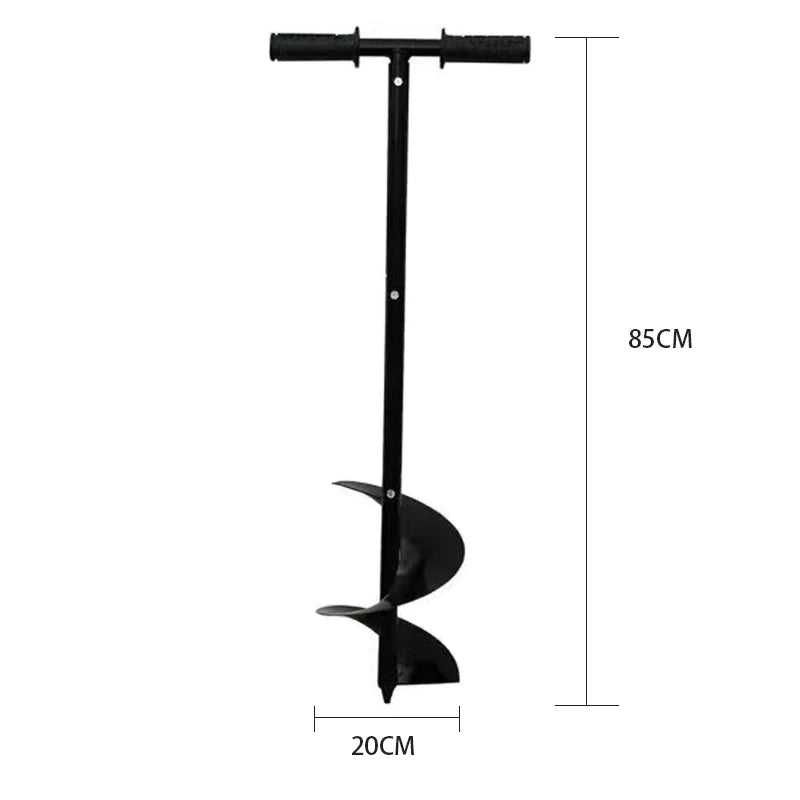 Hand Garden Drill Bit Garden Seedlings Manual Soil Loosening Drill Twist Planting Bit Quick Pot Hole Digger Tools Quick Digger