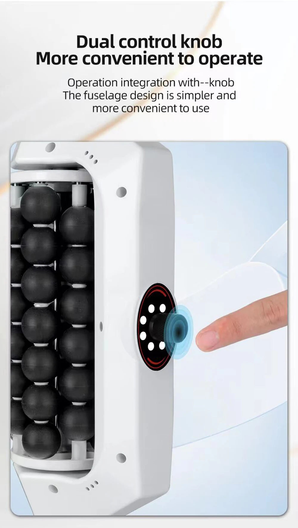 70W Electric Roller for Muscle Body Relaxing High Frequency Rolling Massage Rechargeable Body Shapping Slimming Machine