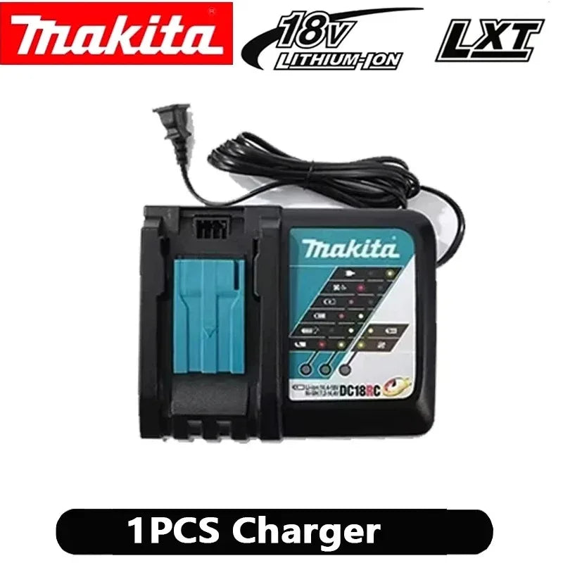 100% Origina Makita 18V 5ah 6ah 9ah Powerful tool battery+charger, For makita batter lithium rechargeable impact drill household