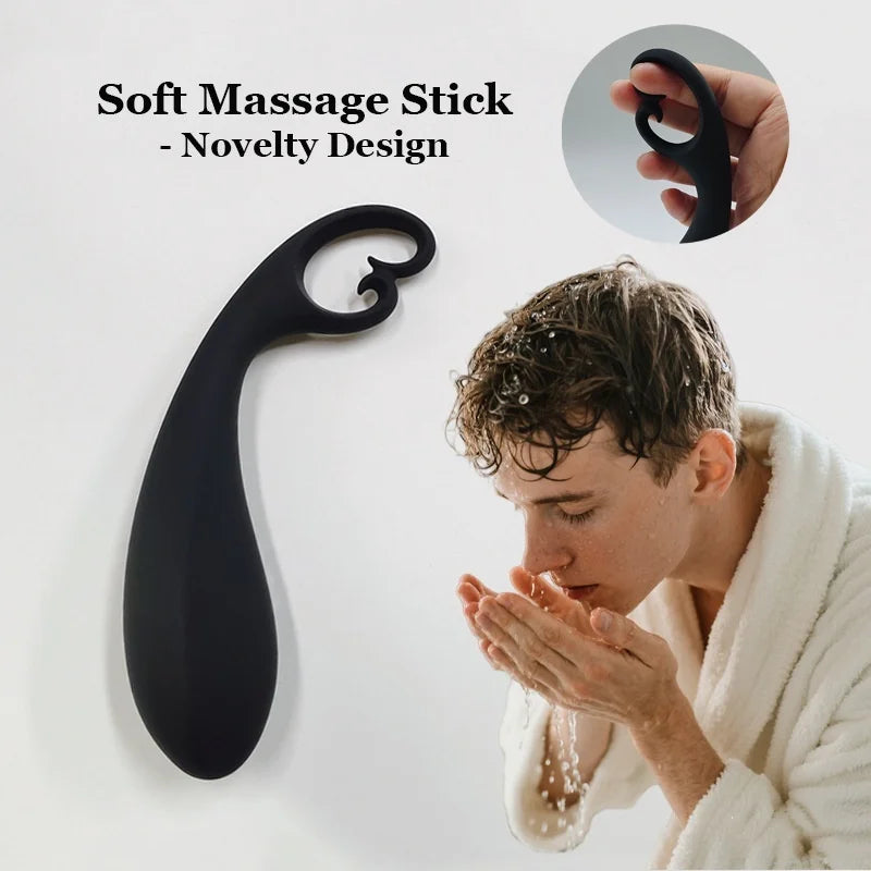 Black Beauty Face Massager Home Skin Care Massage Full Body Muscle Massage for Shower Skin Care Perfect for Holiday Gifts