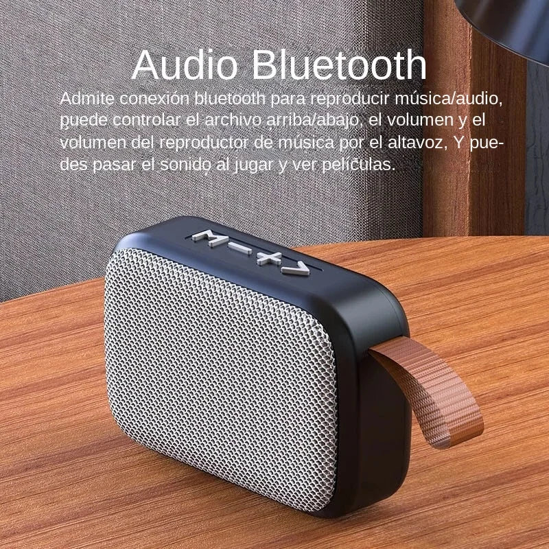 Mini Bluetooth Speaker Subwoofer Portable Wireless Bluetooth Soundbar 500mAh Battery Outdoor Indoor Sport Speakers HIFI Soundbar