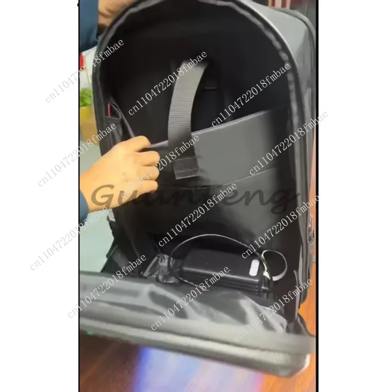 Android Backpack Advisement Player Mobile Outdoor Backpack LCD Screen Battery Powered Supply Backpack Advertising LED Screen Bag