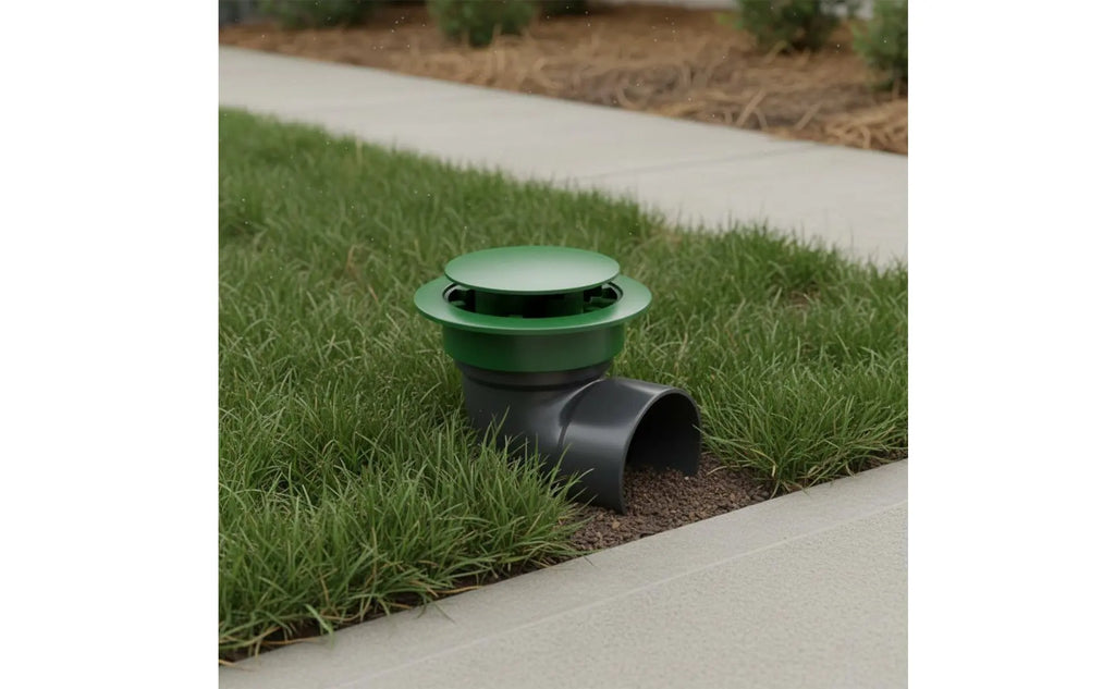 Drainage Emitter with Elbow No Adapter Needed Lift-up Drainage Emitter 4 Inch Drain Elbow Easy Installation Plumbing Part