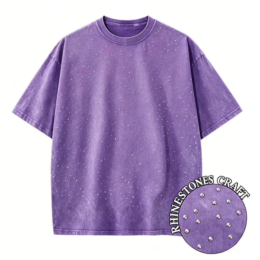 Solid Washed And Distressed T Shirt Men Trendy Loose Holes Clothes Summer Breathable Fitting Pure Cotton Soft Unisex T-Shirt