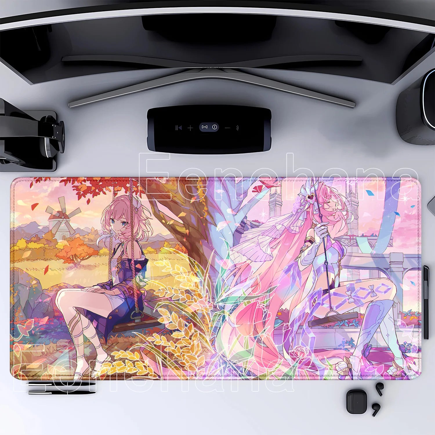 Mouse Pad Honkai Star Rail Cyrene HD printing Pretty Gaming Lock Edge Large Rubber Anime kawaii Mousepad Laptop offices Desk Mat
