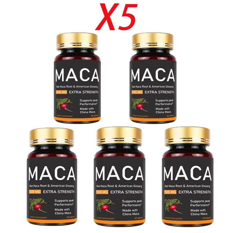 Original Ashwagandha, Shilajit & Maca Tablets, Male Supplement, Immunity Capsules for Men
