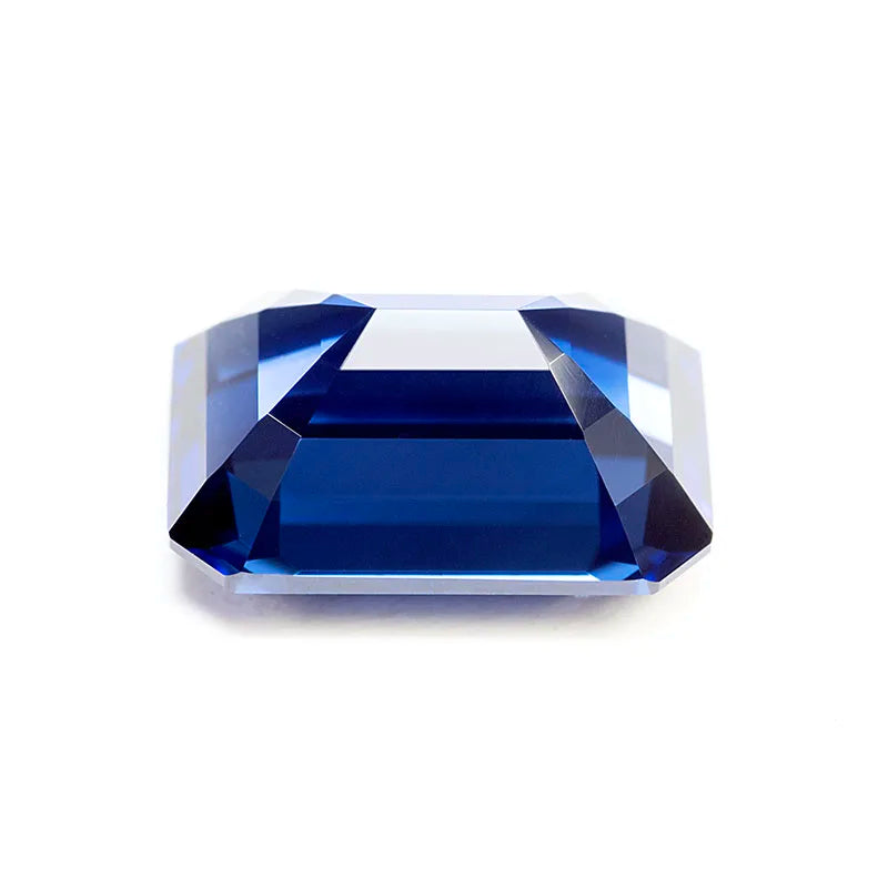 ABCLab Grown Sapphire Royal Blue Color Multiple Cuts Available Gems For Jewelry Setting&Custom Design Selectable Certificate