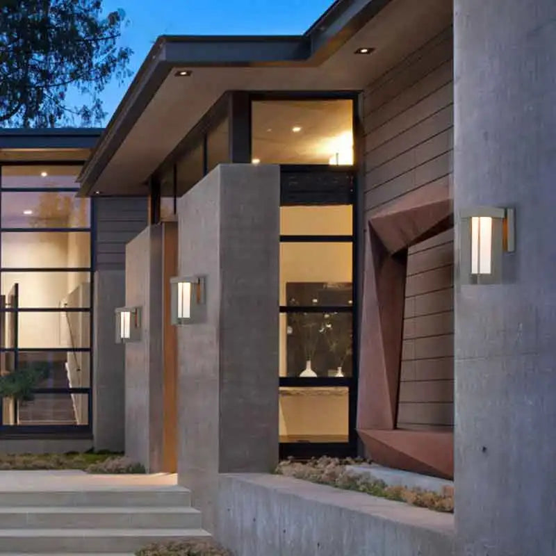 Modern Outdoor LED Lights Waterproof for Terrace Balcony Doorway Hallway Stairs Courtyard Minimalist Wall Lighting