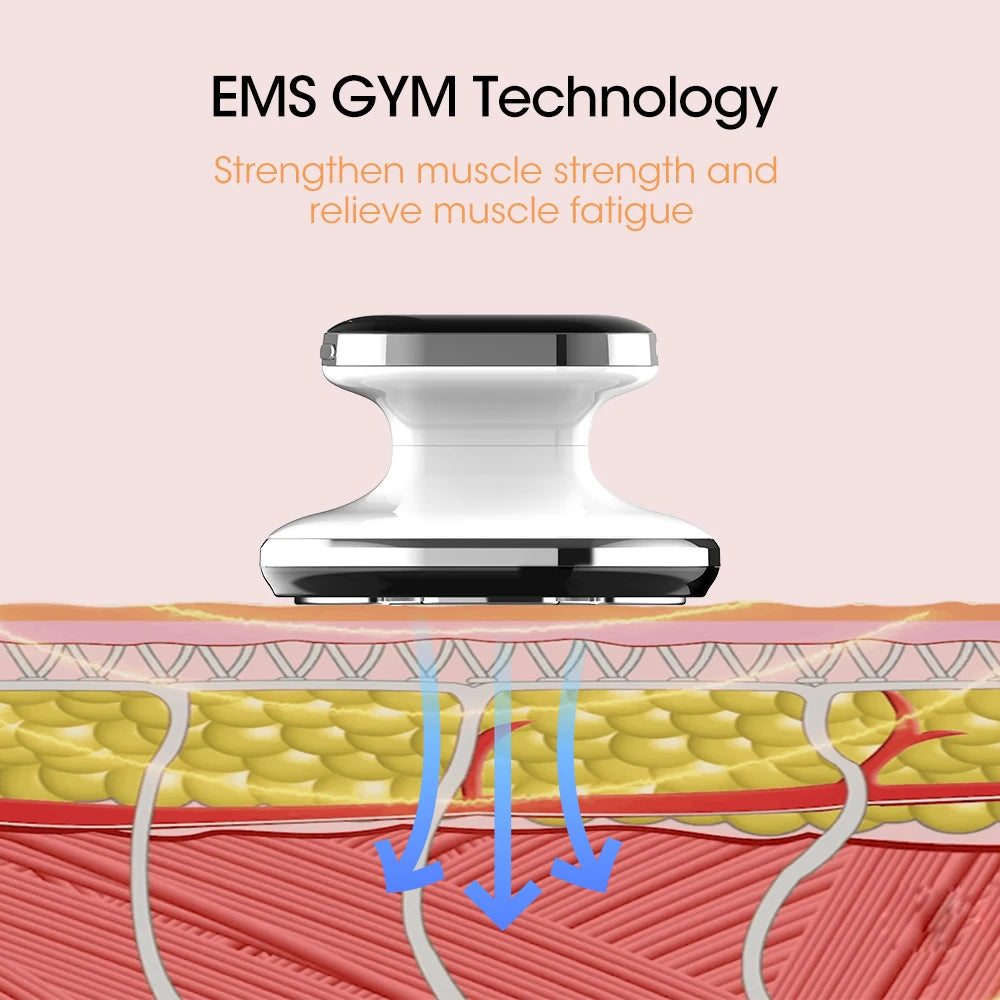 EMS Body Slimming Massager Fat Burner Weight Loss RF Radio Frequency Cellulite Massager LED Infrared Skin Lifting Remove Wrinkle