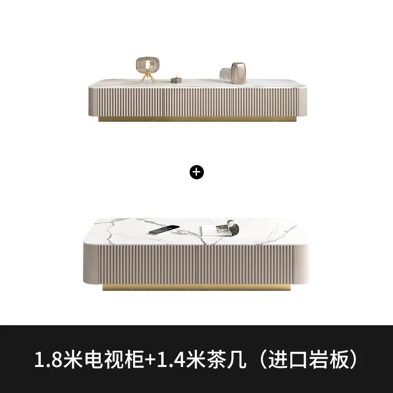 Modern Storage Tv Stand Living Room Mural Universal Media Wall Tv Stand Luxury Smart Muebles Para Salas Home Furniture