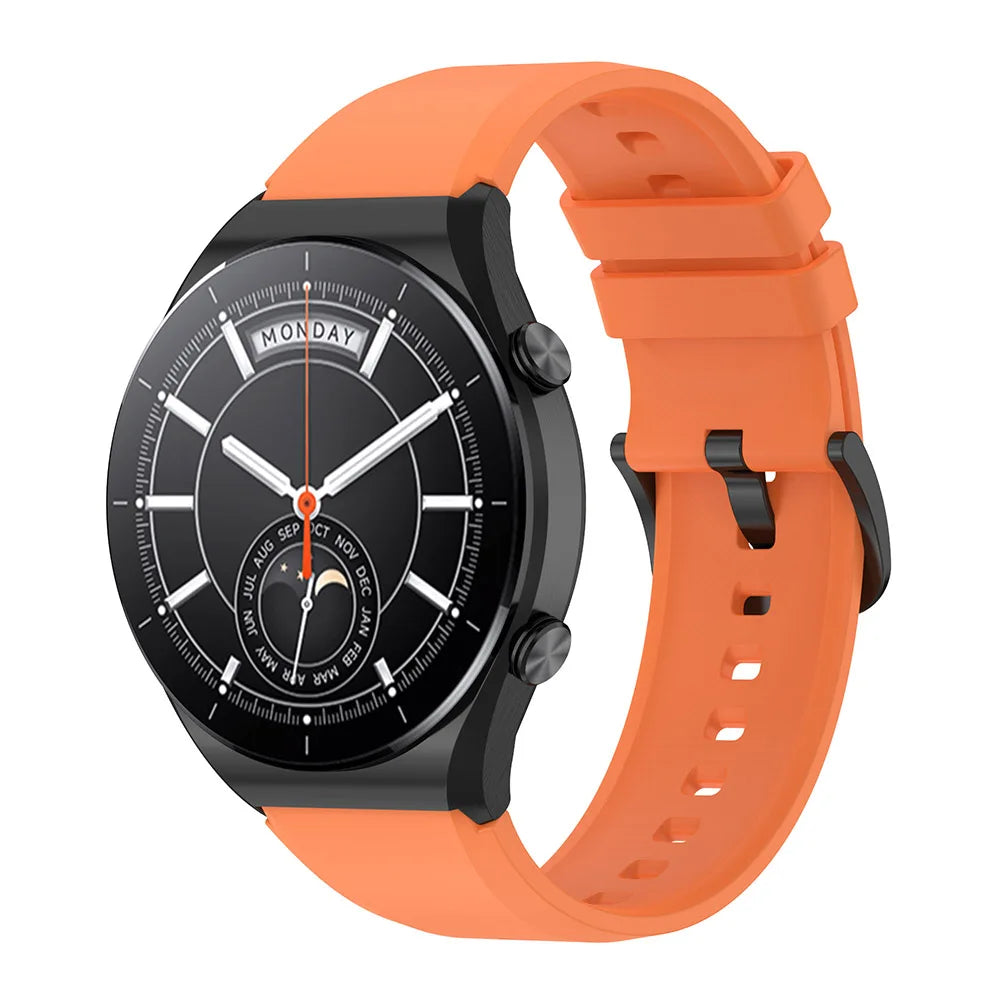 22mm Silicone Strap For Xiaomi Watch S1/S1 Active Replacement Watch Band for Xiaomi Watch S4 S3 S2