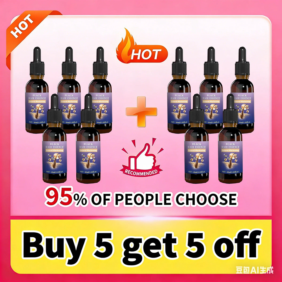 Scalp Care Black Essence Nourishes Hair Balances Oil Unclogs Follicles Boosts Shine