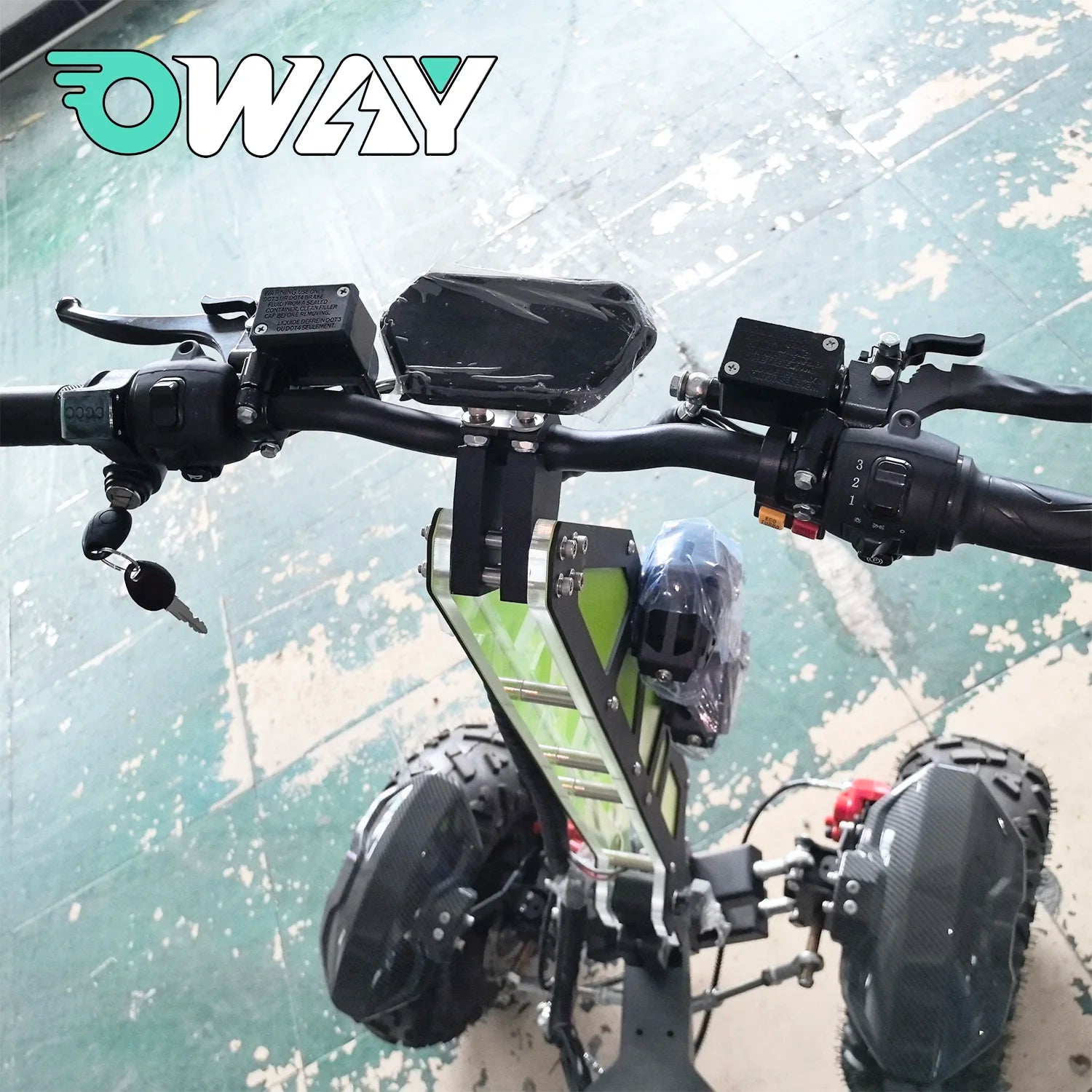 2025 NEW E Scooter 60V 52 Ah High Power Wattage Off-road Scooter 4WD Adults Toy Electric Quad Bike 4x4 Electric Quad Bike