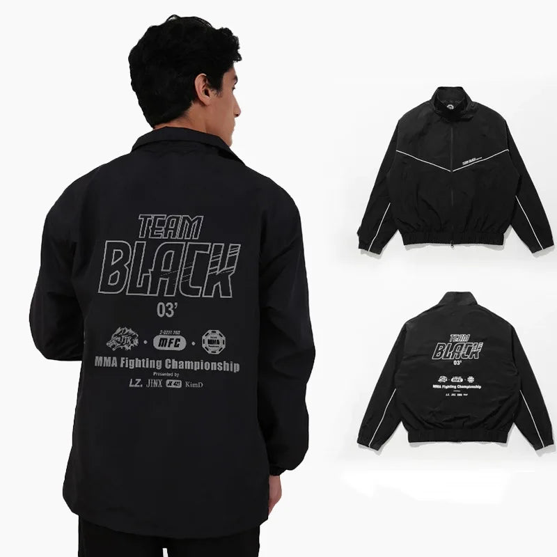 202 6New windproof neutral-style print Sports Coat and casual couple's Women or Men jacket