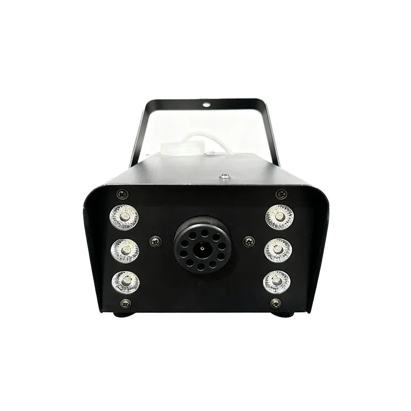 Professional Smoke Machine Mini Iron LED Fog Machine RGB Electric Power Remote 500W Stage For Party Wedding Disco DJ Smog Maker