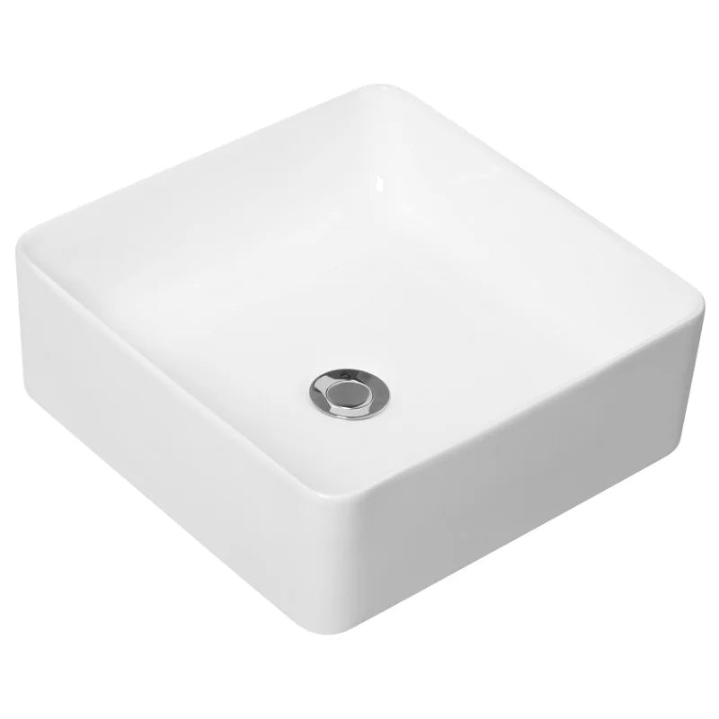 White Bathroom Sinks Light Luxury Bathroom fixtures Square Wash basin Home Round Kitchen Sink Toilet Washing Sink
