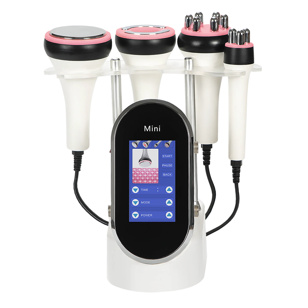 40K 4-in-1 Cavitation Ultrasonic Beauty Machine Body Care Massage Device for Home and Spa Use