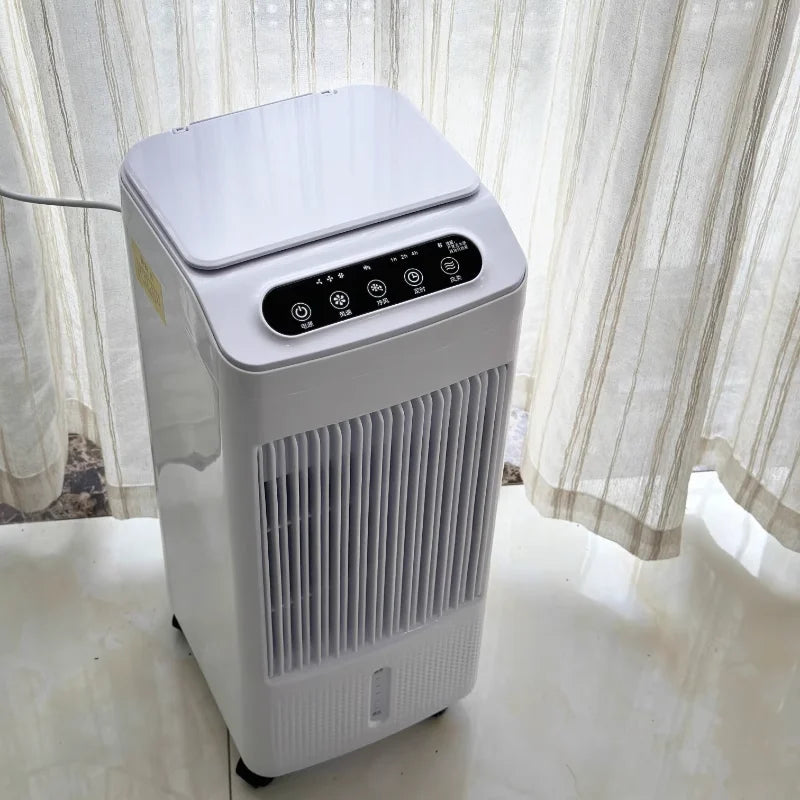 Air conditioning fan air cooler household bedroom silent small mobile water-cooled fan  air cooler  ventilador portátil