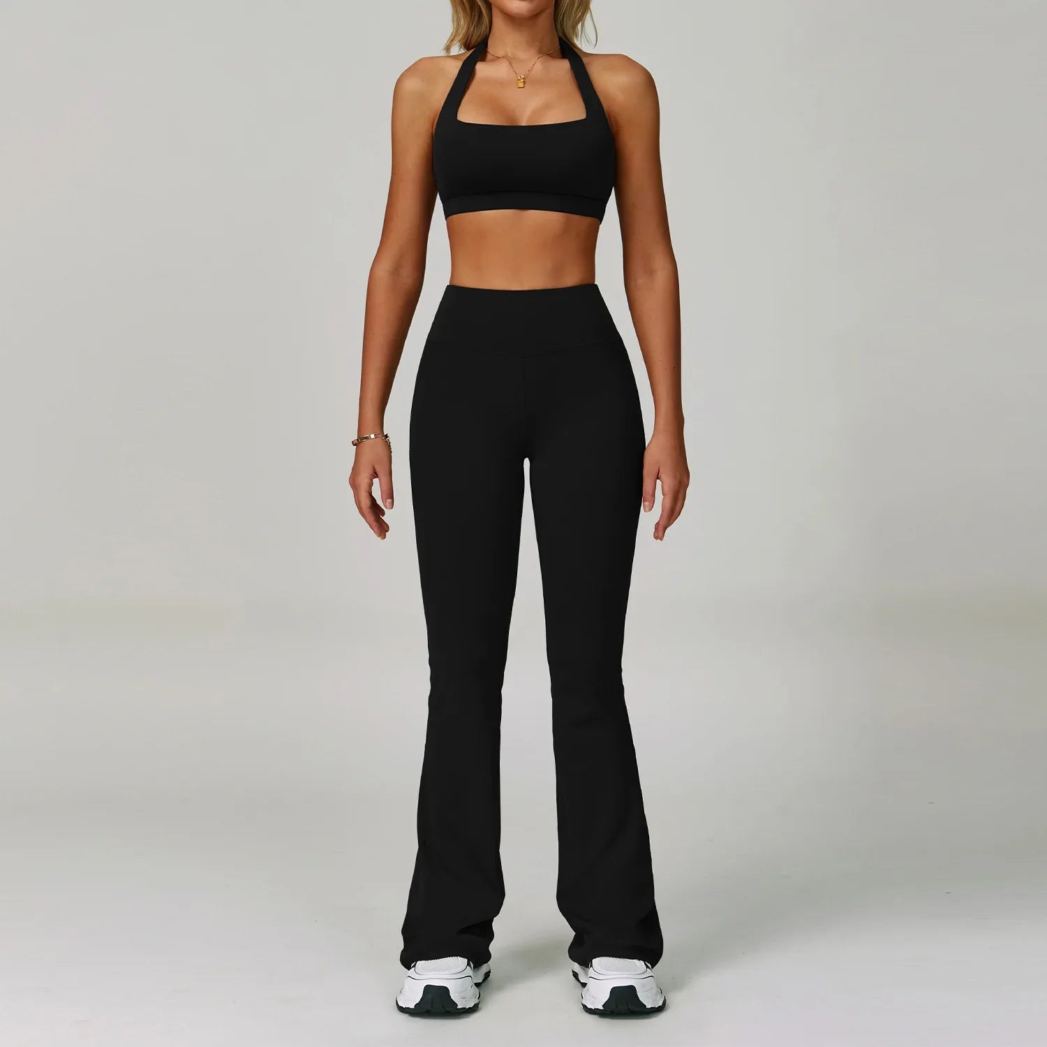2Pcs Sets Women's Tracksuit Fitness Clothes Yoga Sets Sportswear Workout Bra High Waist Leggings Set Gym Clothing Sports Suits