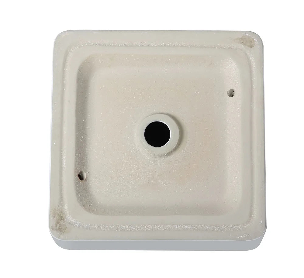 White Bathroom Sinks Light Luxury Bathroom fixtures Square Wash basin Home Round Kitchen Sink Toilet Washing Sink