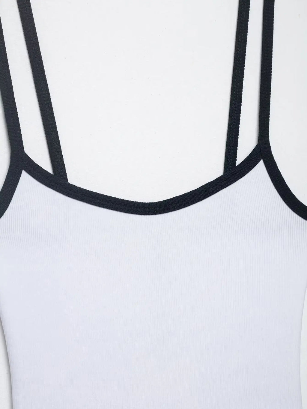 Women's Jumpsuit 2026 Summer New Cute Hot Girl Style Fashion Round Neck Color-Blocked Piping Straps Cotton Blend Fabric