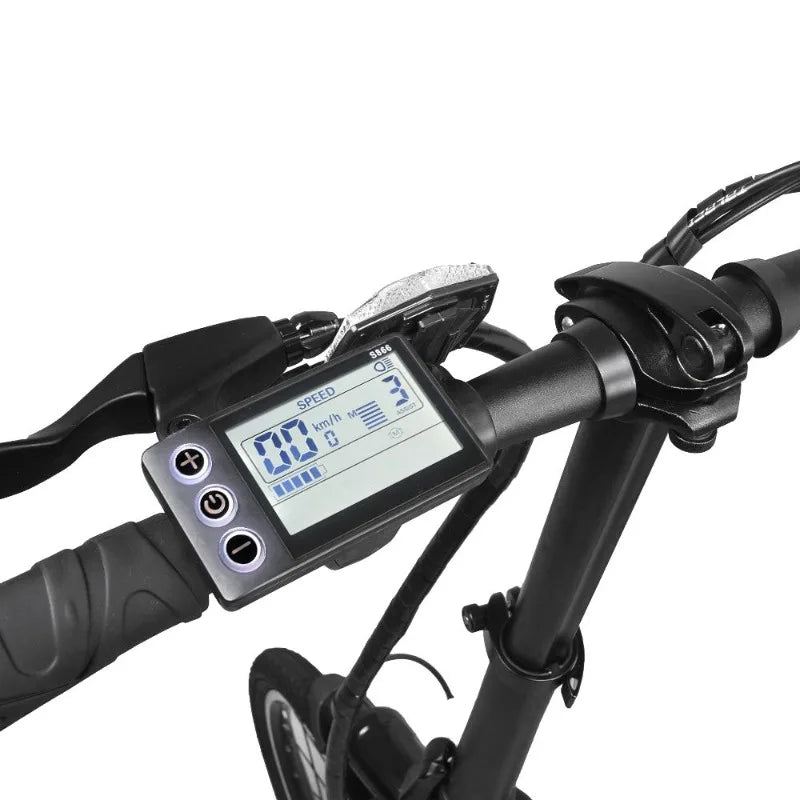 500W 25A Electric Bike Brushless Controller with LCD Display 24V 36V 48V Scooter Motor Controller Ebike Accessories
