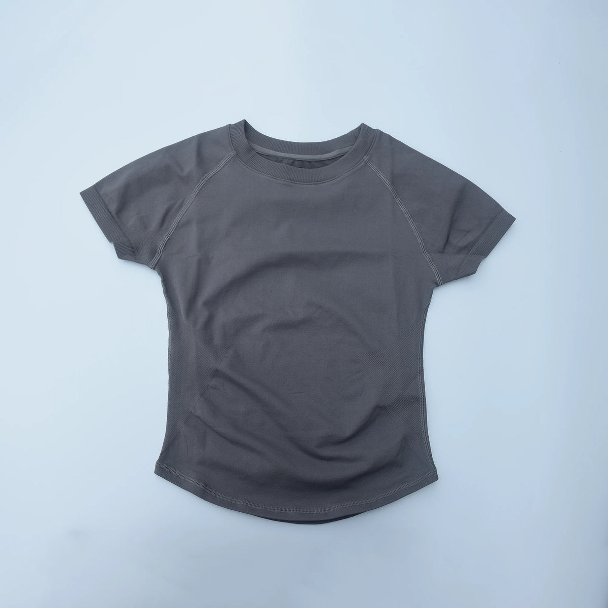 Sport Short Sleeve Top Women Seamless Yoga All-Way Stretch Clothing Running Neon Gym T Shirt Minimalist Slim Fitness Active Tee