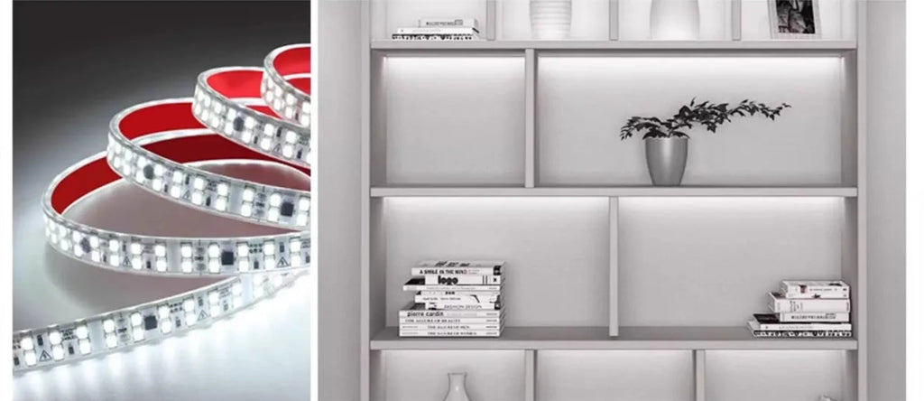 12MM Width SMD 2835 LED Strip 240LEDs/M AC220V Flexible Cuttable Soft Lamp IP68 Waterproof Warm/Neutral/White Light With EU Plug