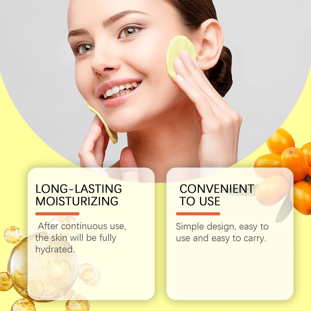 Vitamin C Pads Exfoliating Acne Remover Brightening Improve Skin Gloss Shrink Pores Oil Control Moisturize Nourishing Skin Care