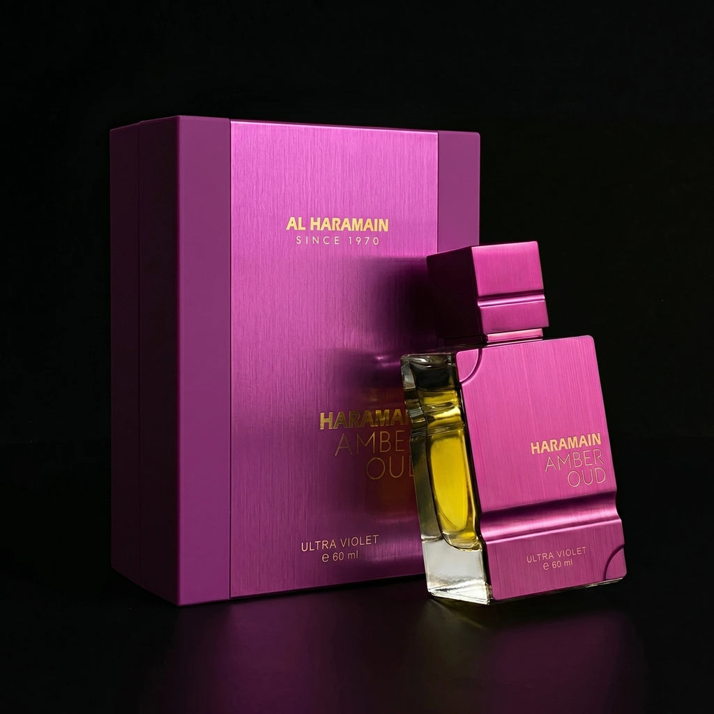 Al Haramain Amber Oud Ultra Violet Eau De Parfum Spray for Women, 2.0 Ounce