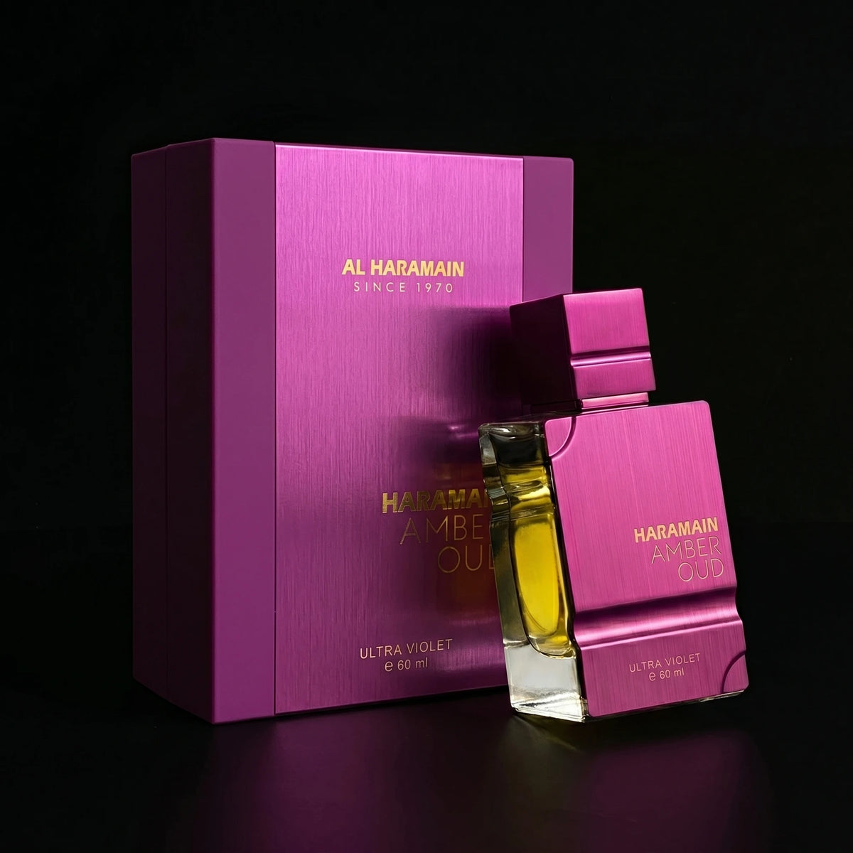 Al Haramain Amber Oud Ultra Violet Eau De Parfum Spray for Women, 2.0 Ounce