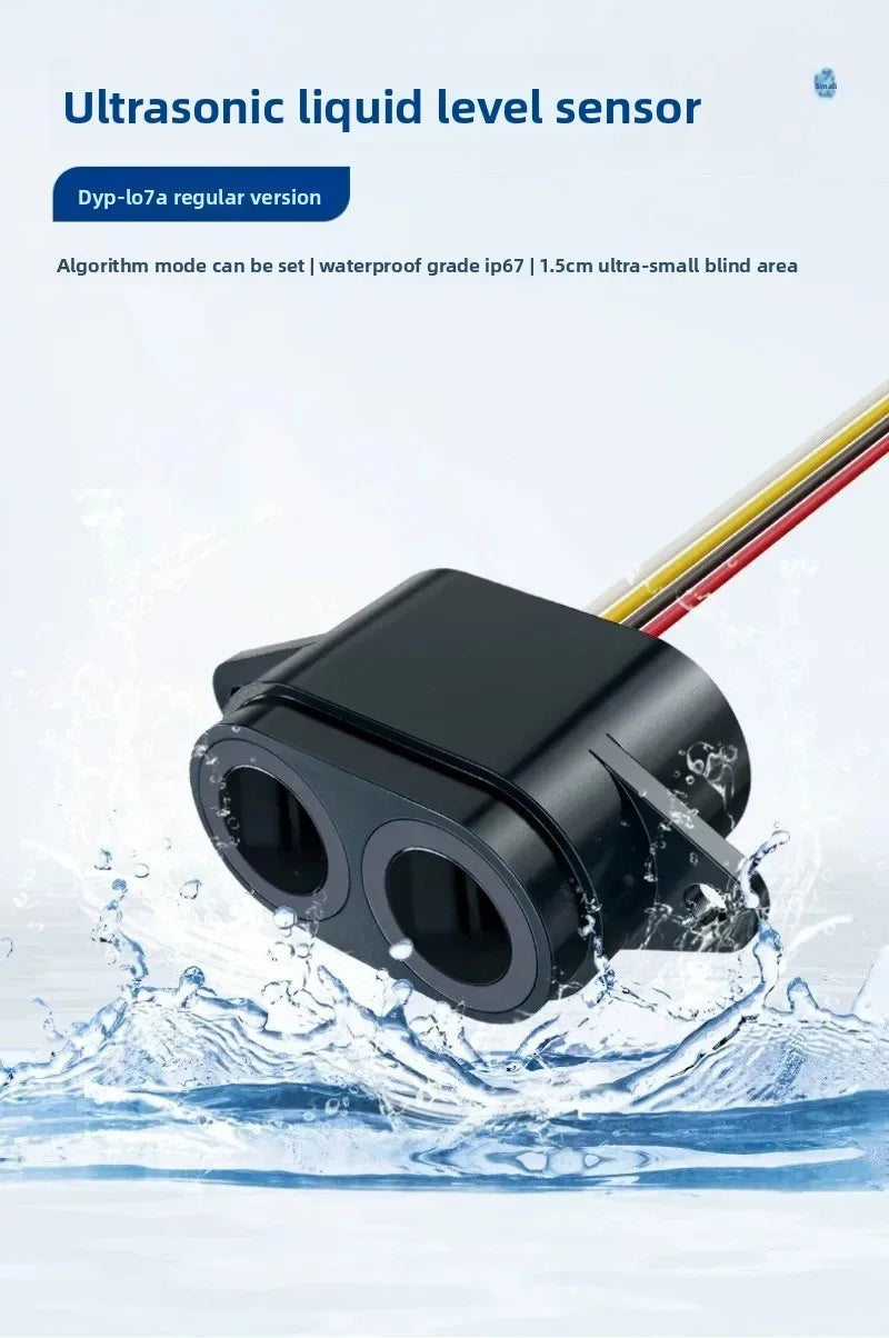 IP67 Waterproof Obstacle Avoid Module RS485 Ultrasonic Level Sensor Container Water Level Monitor