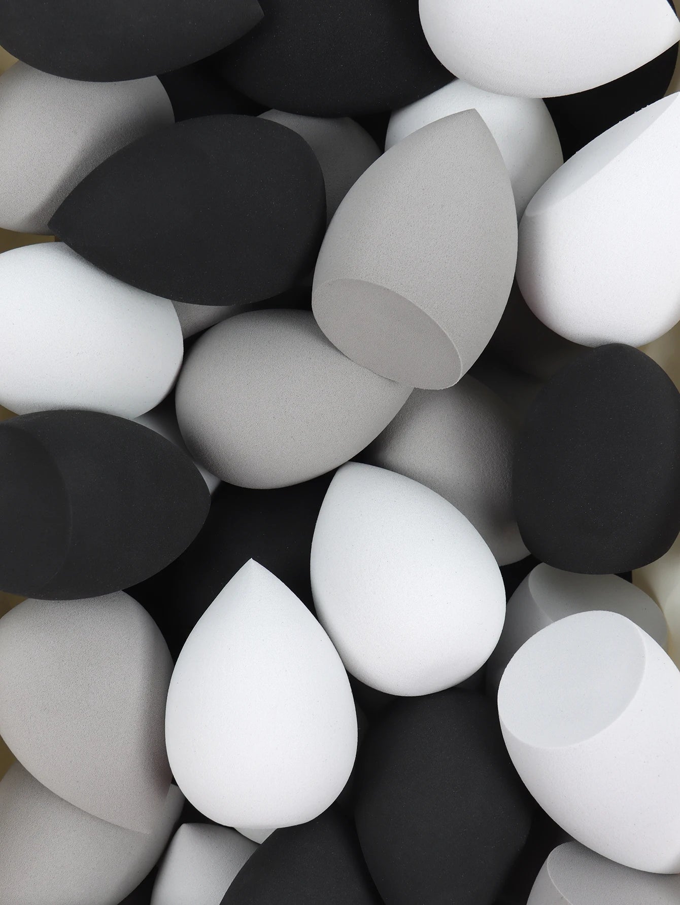 25 Beauty Eggs (Makeup Sponges), Foundation Makeup Mixed Beauty Sponges, Flawless Application for Liquid, Cream and Powder, Multi-Color Makeup